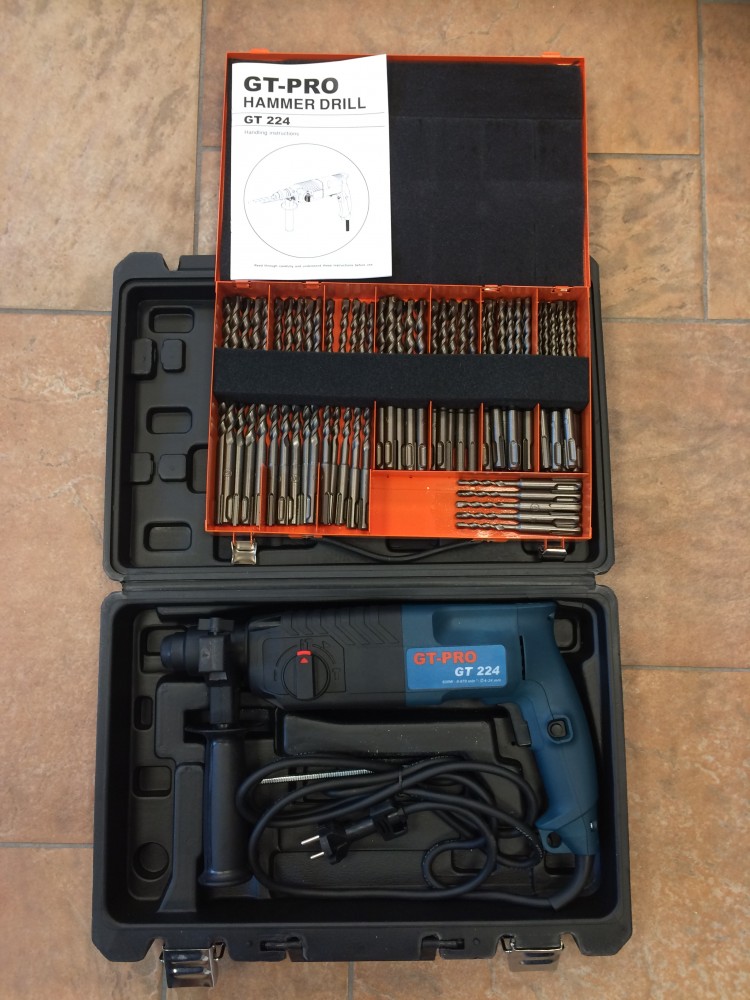 50 dlg  SDS  Boren set Incl GT 224 Boorhamer Netto Excl BTW 129,86 Euro