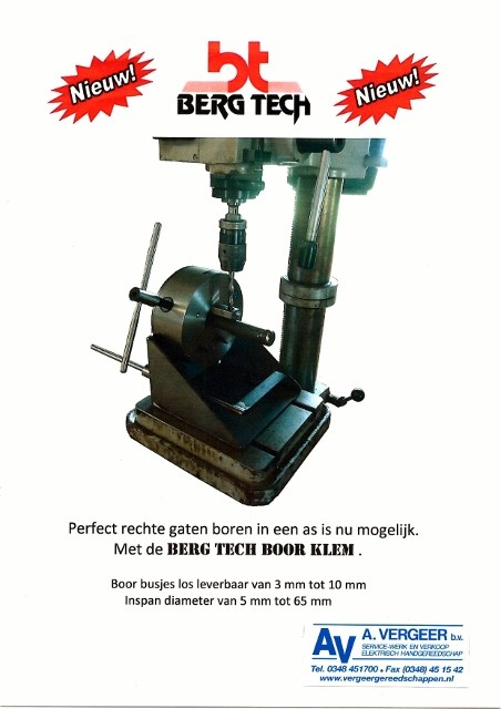 As gaten boren 100% in de midden en haaks 